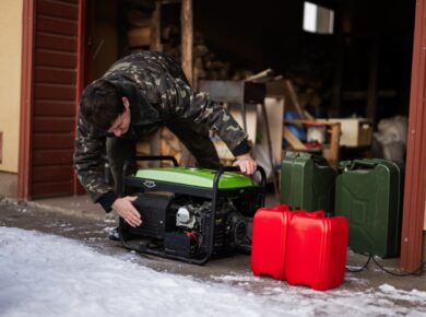 barbat-cu-generator-electric